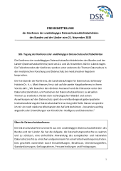 Pressemitteilung als PDF-Datei