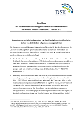 Beschluss als PDF-Datei