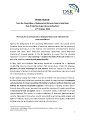 Press release as PDF-file
