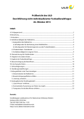 Prüfbericht im PDF-Format