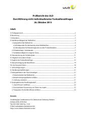 Prüfbericht im PDF-Format